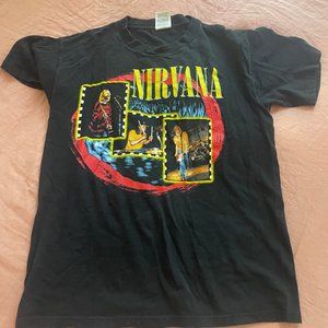 Nirvana vintage 90s tee